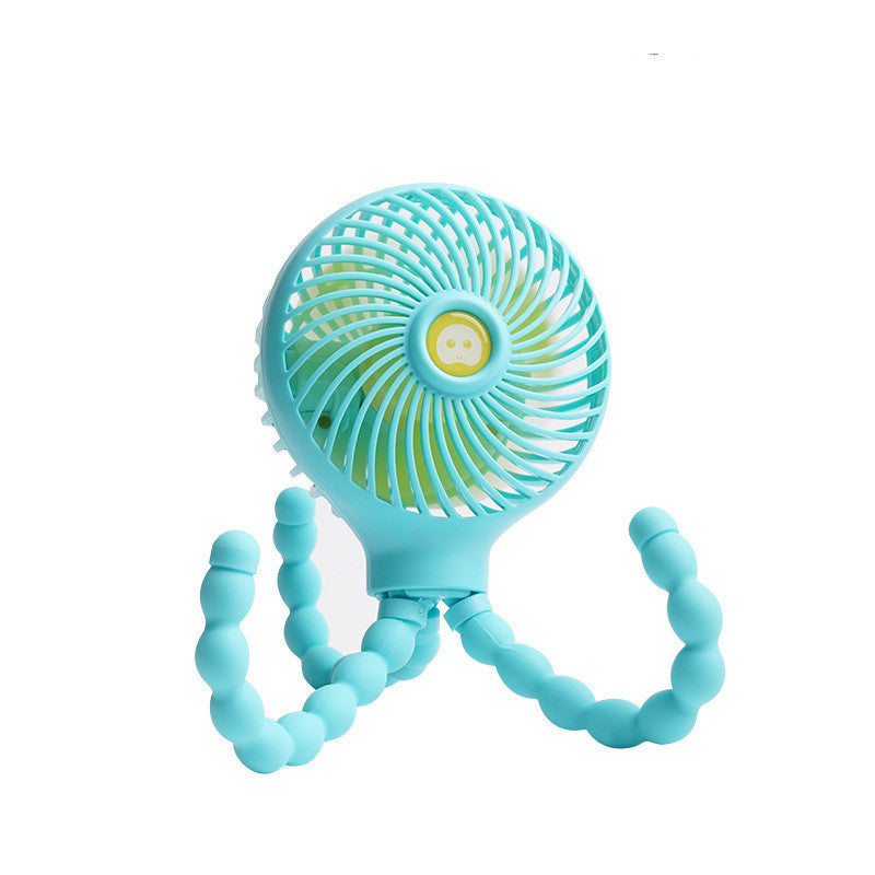 Octopus Deformed Folding Fan