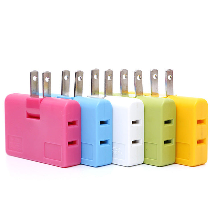 US Plug Rotary Head Plug Converter