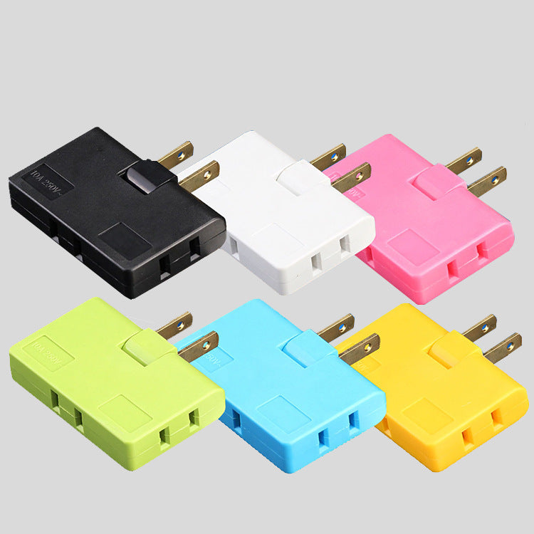 US Plug Rotary Head Plug Converter