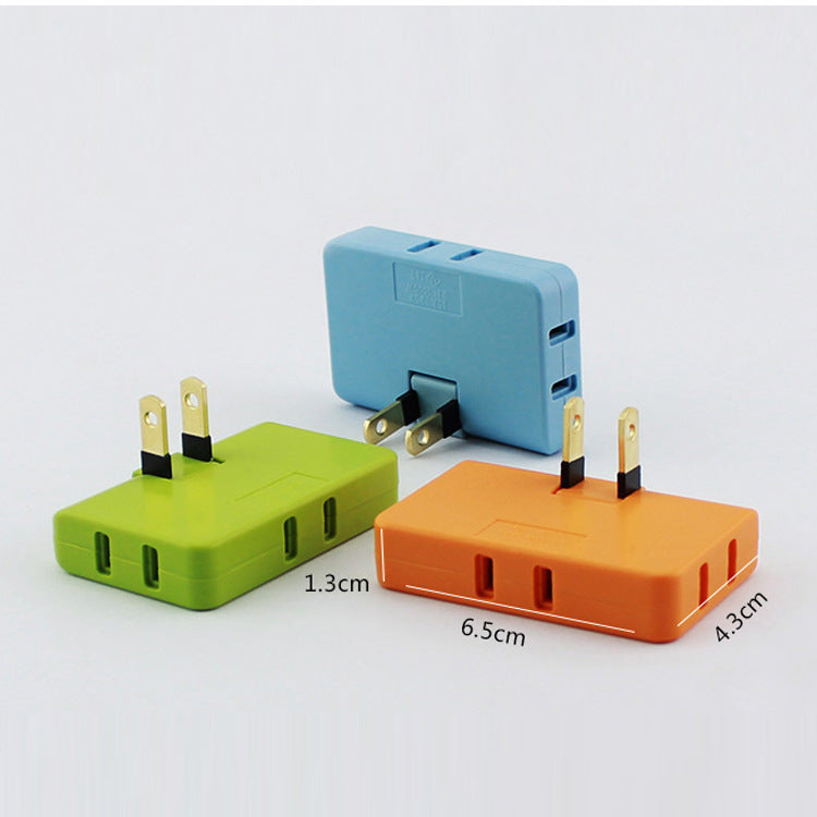 US Plug Rotary Head Plug Converter