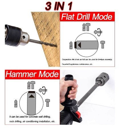 3 IN 1 Electric Brushless Hammer