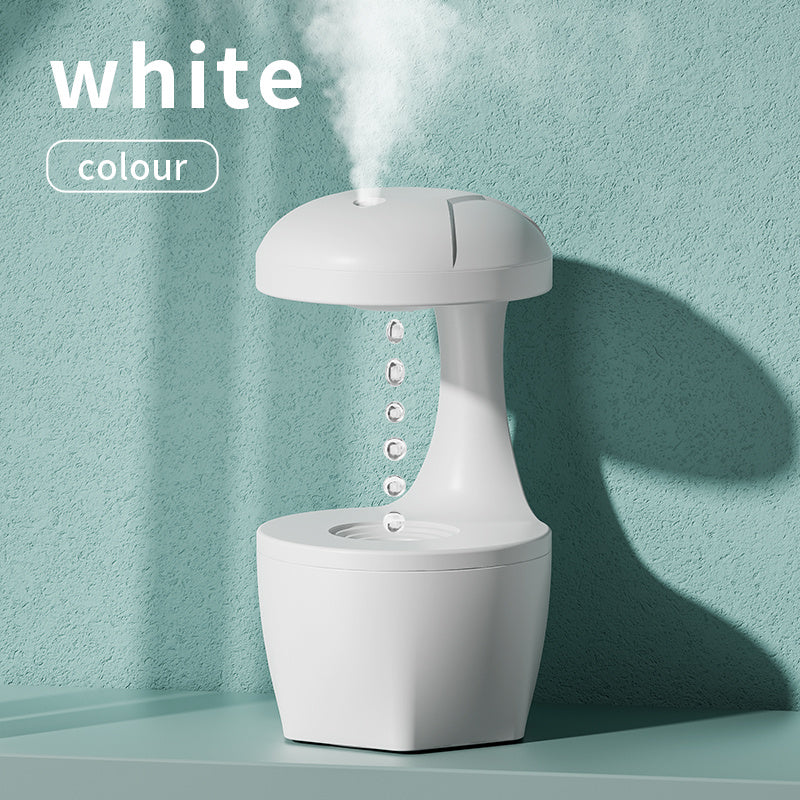 Portable Anti Gravity USB Air Water Droplet Humidifier