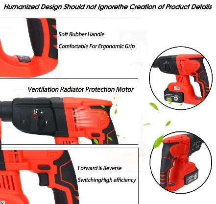 3 IN 1 Electric Brushless Hammer