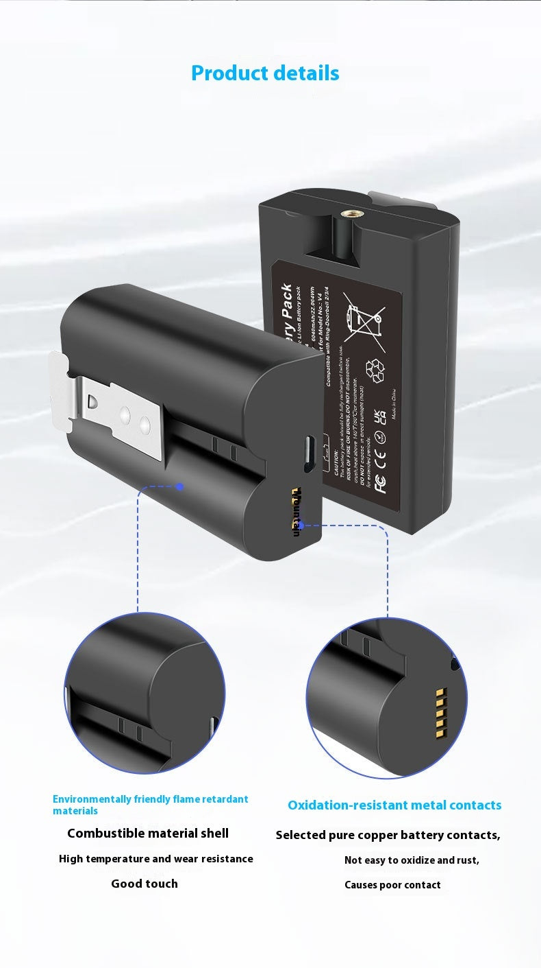 V4 Doorbell Battery