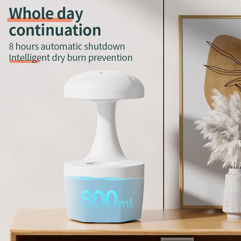 Portable Anti Gravity USB Air Water Droplet Humidifier